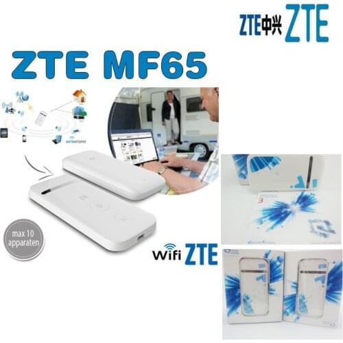 Lot of 10pcs ZTE MF65 21mbps wifi 3g router unlock zte modem