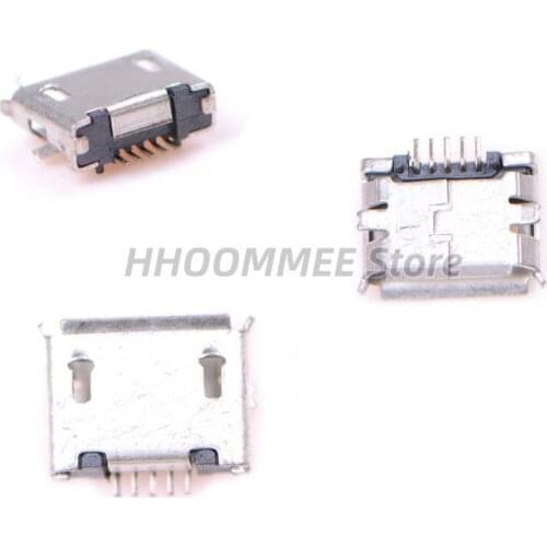 New 20pcs Micro USB 5pin B Type Female Connector For Phone SMD SMT Soldering PCB Mount Micro USB Connector