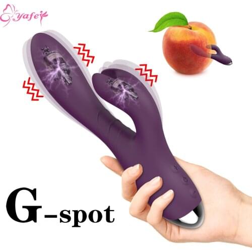 New Powerful Rabbit Vibrator for Women G-Spot Dildo vagina Vibrator Sex Erotic toys for adult Couple women Masturbator Massager