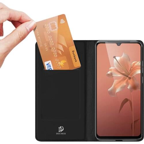 Original Dux Ducis Pu Leather Case Luxury Thin Flip Wallet Case Cover For Vivo V20 Se 2021 5g Phone Cases