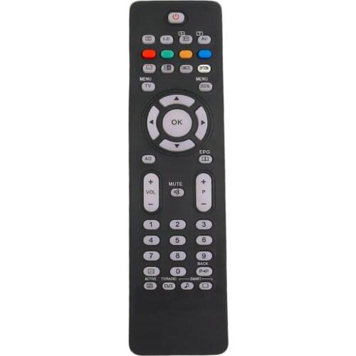 Professional Great Replacements RC2034301-01 Remote Control For Philips TV Black