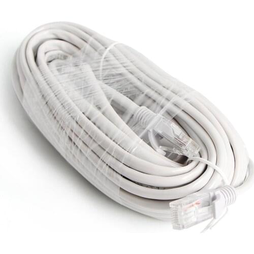 10M 20M 30M 50M CAT5E Ethernet Network Cable RJ45 LAN cable For Network IP Camera Internet POE Camera System Kit