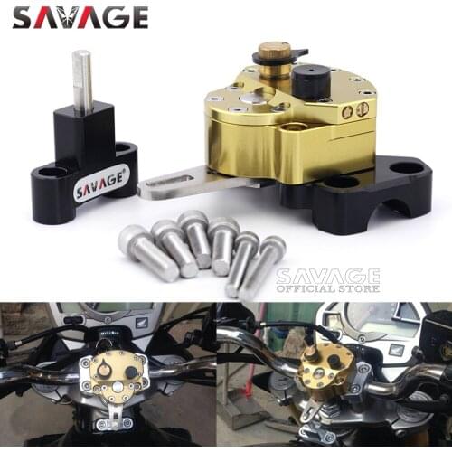 Steering Damper Stabilizer For HONDA CB600F Hornet 2007-2013 Motorcycle Accessories Reversed Safety Mounting Bracket Kit CB 600F