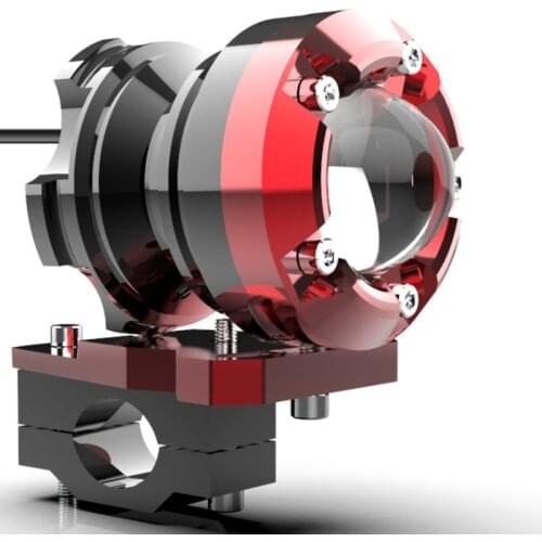 Motorcycle LED Spotlight, Motorcycle Spotlight, Strong Light External Headlight, Electric Scooter Auxiliary Light