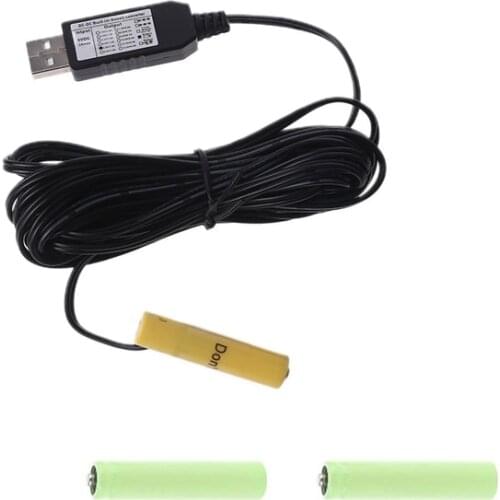 Universal 5V USB Mains Convert to 4.5V AAA Battery Eliminator Can Replace 3 LR03 AAA Battery Save Time and Money H054