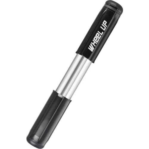 Cycling Pumps Portable Bicycle Mini Hand Pump Aluminum Alloy Tire Inflator Bike Tyre Pump With Pressure Bike Accessories D0198