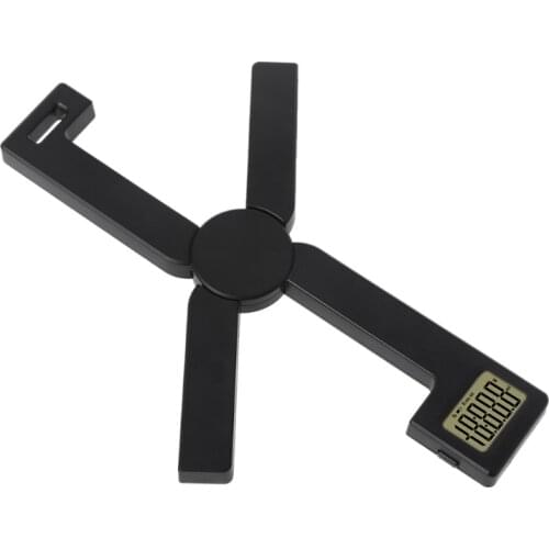 Highly Accurate Food Scale Foldable Portable Mini Folding Digital Kitchen Scale, w/Easy to Read LCD Display