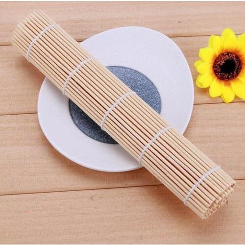 Sushi Curtain Cooking Accessories Sushi Rolling Roller Hand Maker Sushi Tool Bamboo Non-stick Sushi Rolling Mat Chicken DIY Tool