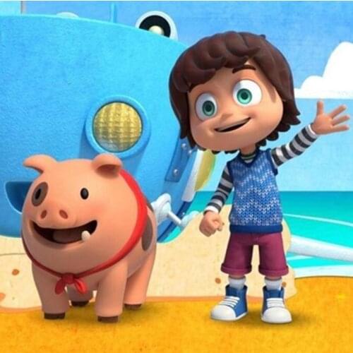 Anime Kazoops CBeebies Jimmy Jones Pig Plush Toy Kids Soft Stuffed Dolls 32cm Kawaii Kid Gift