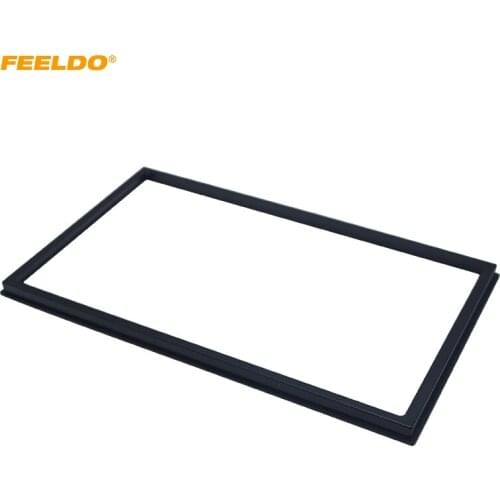 FEELDO Car Radio 2DIN Panel Fascia Refitting Frame for MITSUBISHI Asx(Separate) Plate Face Frame Dash Mount Installaion Trim Kit