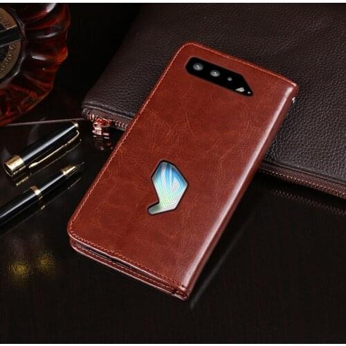 Case For Asus Rog Phone 5 Case Cover High Quality Flip Leather Case For Asus ZS673KS I005DA Cover Capa Phone bag Wallet