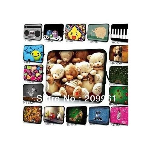 7 10 12 13 14 15 17 inch Two sided Shockproof Multi-purpose Waterproof laptop notebook sleeve bags case briefcase
