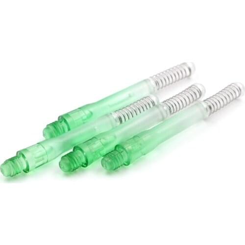 CUESOUL 4 pcs TERO AK7 Dart Shafts Built-in Spring Telescopic for Steel Tip Darts and Soft Tip Darts