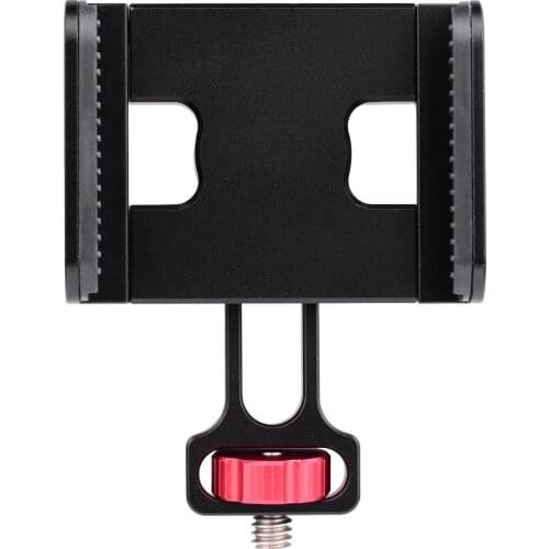 Phone Holder Smartphone Clamp Clip with 1/4 Inch Screw Rotary Knob 360° Rotation for Stabilizer Gimbal for Hohem iSteady Pro 2/3