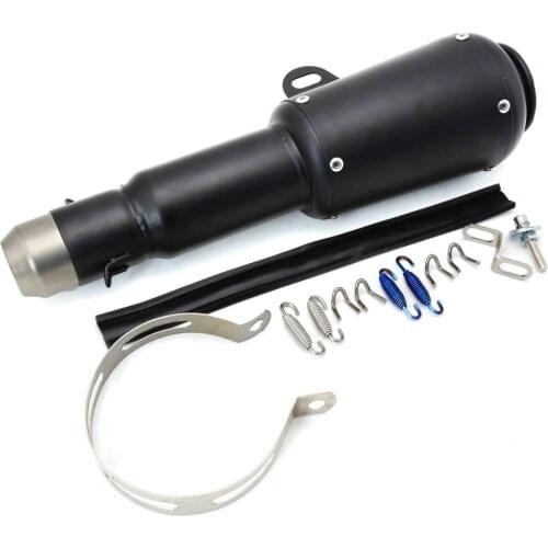 For 36-51MM Universal Motorcycle Exhaust Carbon Motorbike Exhaust Pipes Bike Muffler For Ducati DIAVEL CARBON 1199 1198 1098 848