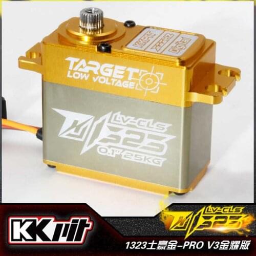 FATJAY KKPIT 1323 PRO V3 digital 55g metal servo 25kg.cm torque for robots RC cars crawler buggie truck