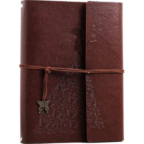 DIY Photo Album Vintage Leather Scrapbook Picture Album Scrapbooking Self Adhesive Memory Guest Book Wedding Family Album Gift