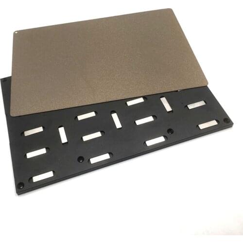 Ultem PEI surface sheet spring steel magnet aluminum plate kit for Falshforge Creator Pro 3D printing upgrade