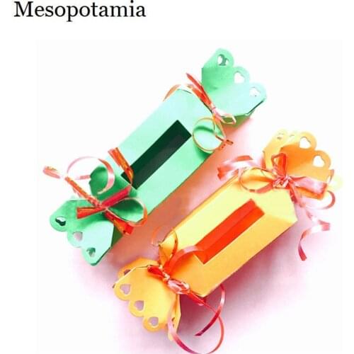 DIY Candy Box Die Cutter Scrapbooking Kit Albums Pad Paper Dies Cut Metal Home Decoration Crafts Paper Gift Crafts Box Embossing