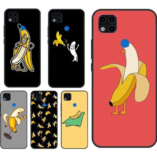 Memes Cartoon Funny Banana Case For Xiaomi Redmi Note 10 Pro Case For Redmi Note 9 Pro 7 8 8T 9S 9A 9C 9T Back Cover