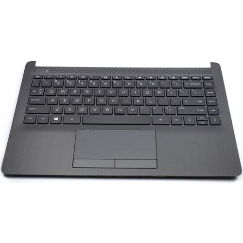 NEW Original For HP Pavilion 14-CF 14-DF 14-DK Laptop Palmrest Upper Case Keyboard L24818-001 L23491-001 Gray