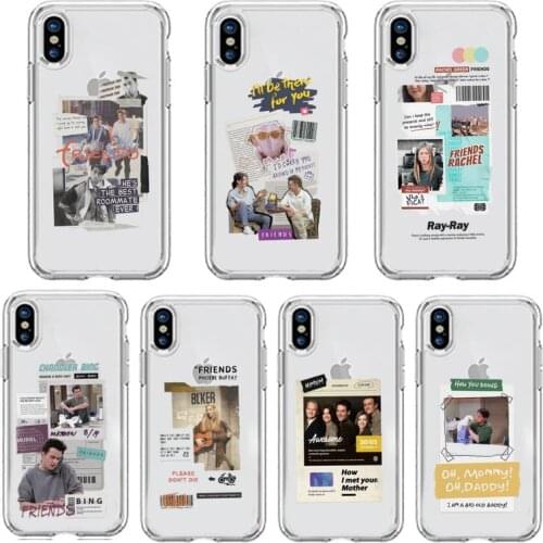 Central Perk Friends tv show Phone Case Transparent soft For iphone 5 5s 5c se 6 6s 7 8 11 12 plus mini x xs xr pro max