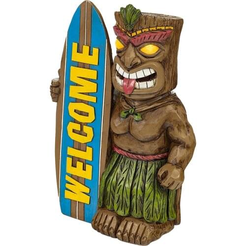 Outdoor Totem Surfboard Hawaiian Wine Glass Totem Garden Sculptures Home Decoration Accessories Decor Accesories For Home L3