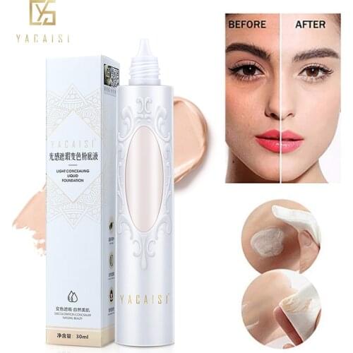 Vancilin 1pc Magical Color Changing Foundation Cream Professional Make-up Waterproof Natural Cosmetics for Face Beauty Tool Set
