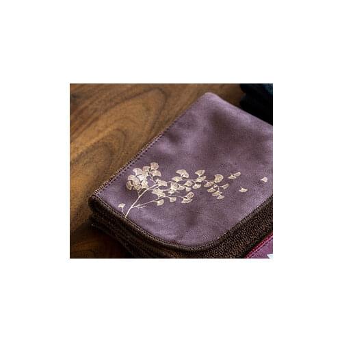 High-end tea towels tea cloth tablecloth absorbent tea table mats raise pot towels tea mat thickening tea tray Square scarf