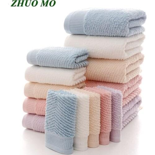 1pc 140g Class A 35*78cm Large face Towels bathroom gift decoration Super absorbent cotton towels for home adults travel towels