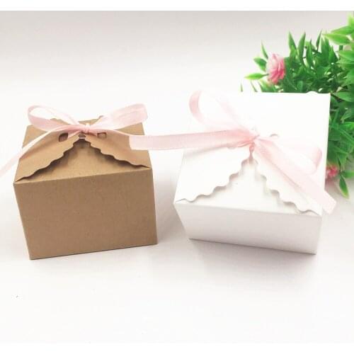 12pcs/lot Retro Mini Kraft Paper Box and new candy box for Wedding Decoration Vintage Kraft Gifts Box