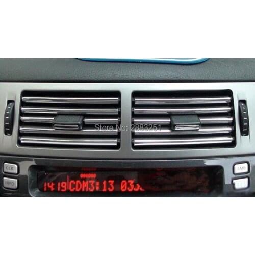 3M Car accessories Automotive air conditioning U Style decoration strip for infiniti fx35 q50 g35 g37 qx70 qx50 fx fx37 styling