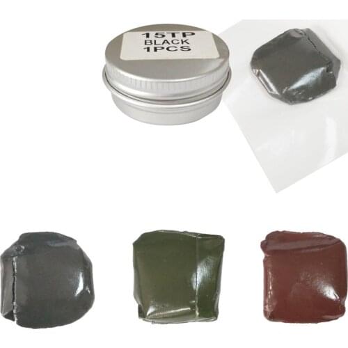 5pcs/lot 15g Soft Tungsten Putty Sinker Fly Fishing Weight Tungste Mud for Chod Rig Tubing Carp Fishing Terminal Tackle