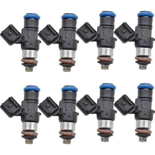 8pcs/Set 0280158051 Fuel Injector Nozzle For Corvette 08-13 LS3 L99 10-15 Camaro SS 06-13 LS7 Z06 EV6