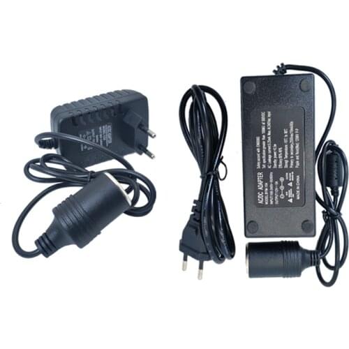 AC DC 12V Power Adapter Supply Inverter converter 220V to 12V Power Supply Adapter 2A 5A 8A 10A Car Cigarette lighter Converter