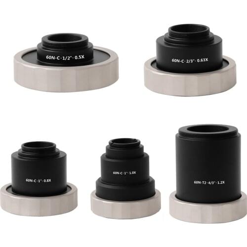 0.5X 0.63X 0.8X 1X 1.2X Adapter Camera TV Adaptor Compatiable for Zeiss Axio Microscopes