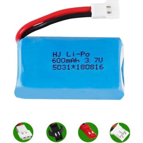 3.7V 600mAh 25C 752030 Lipo Battery for Syma X9 X9S RC Airplane helicopter Quadcopter Drone Spare Parts 3.7V 1S RC toys battery
