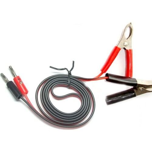 150CM CAR 30A battery clip Clamp Alligator clip TO 4MM BANANA PLUG Connectors