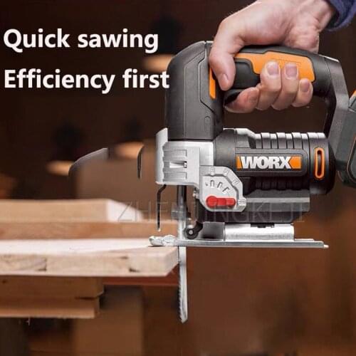 Jigsaw Electric Tools Carpentry Chainsaw Small Multifunction Wood Metal Cutting Machine Home Reciprocating Saw Battery Charge
