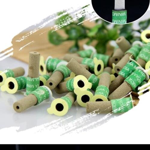 180pcs Mini Moxa Tube Self-Stick Moxibustion Sticker Therapy Smokeless Burner Heating Acupuntura Point Meridian