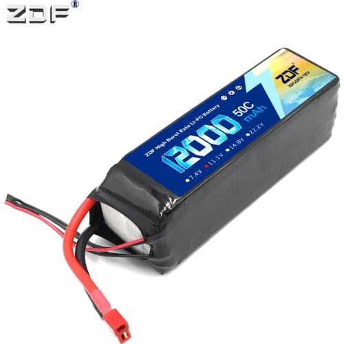 ZDF 3S 11.1V 12000mAh 50C max 100C LiPo Battery pack for airplane Aerial multi - axis 1:8 1/8 RC Car four drive off-road RC Car