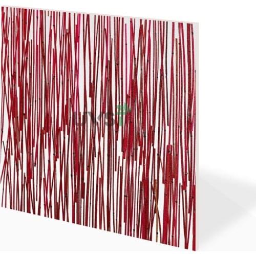 New indoor building partition sandwich decorate resin transparent board