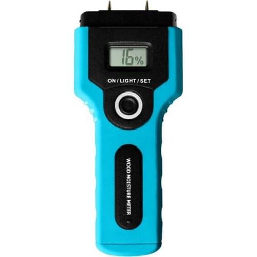 Original High Performance Moisture Meter Wood Humidity Tester 7 ranges Measurement Resolution 1% Measuring Woods Hygrometer