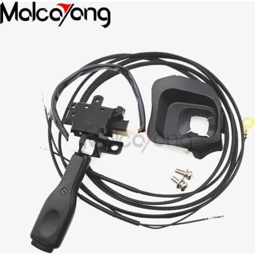 Cruise Control Switch 84632-34011 + 45186-04030-E0 45186-04030 Steering Wheel Cover + Wire Screws For Toyota Land Cruiser Prado