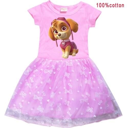 Girls Dress Summer Toddler Girls Clothes Christmas Party Mesh Princess Dresses MINECRAFT Cosplay Costume Children Clothing