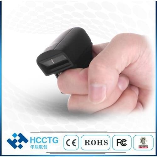 Mini Wearable IP65 2D Bluetooth Ring Barcode Scanner HS-S02
