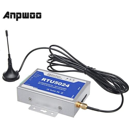 RTU5024 GSM Gate Opener Relay Switch Remote Controller Wireless Door Opener with 300cm Antenna for Parking System By Free Call
