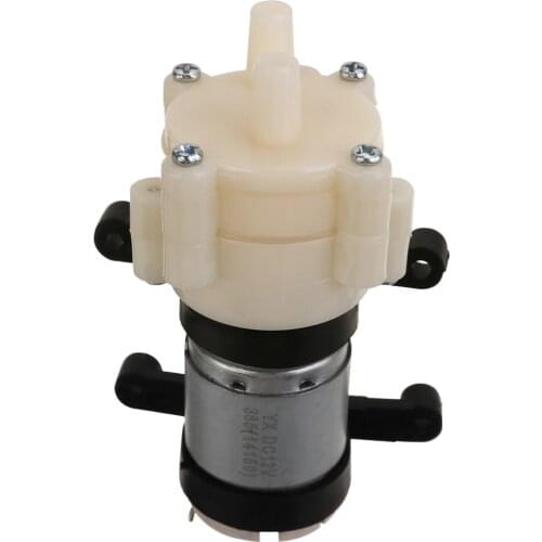 1pc DC12V Micro Self Priming Pump Spray Motor Diaphragm Water Pumps 1.5-2L / Min for Water Dispenser Sprayer Mayitr 90*40*35mm
