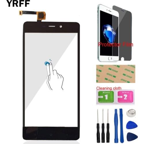 Touch Screen Glass For Xiaomi Redmi 4 Pro 4Pro Sensor Front Glass Touch Screen Digitizer Panel 5.0' Mobile Tools Protector Film