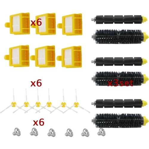 High Quality Bristle & Flexible Beater Brush & Hepa Filter & Side Brush for iRobot Roomba 700 Series 770 780 790 vacuum cleaner